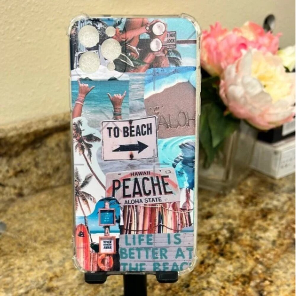 iPhone 11 Pro Max Phone Case, To Beach, Hawaii Aloha State